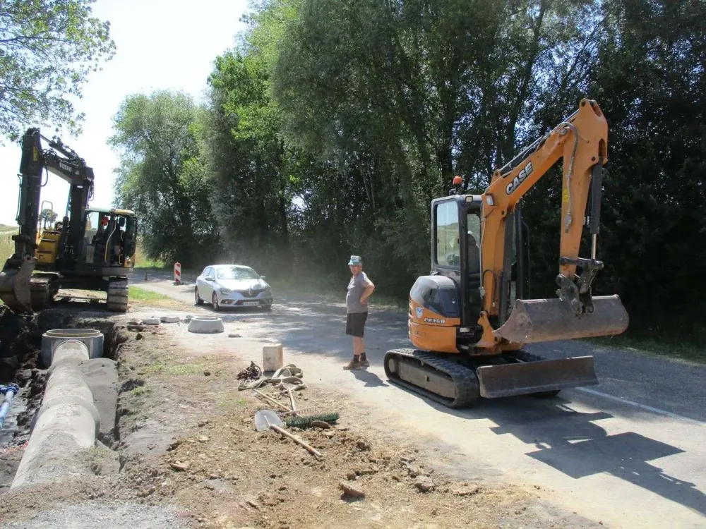 Travaux de voirie Pevange (2)