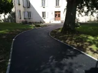 Réalisation d’une entrée enrobée privative (1)
