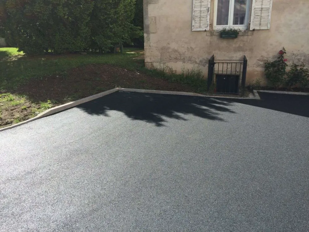 Réalisation d’une entrée enrobée privative (6)